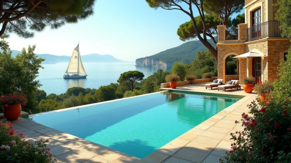 Nos villas d'exception avec vue mer à Nice
